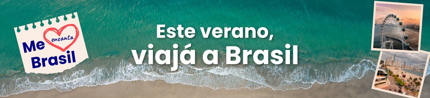 Este verano, viajá a Brasil